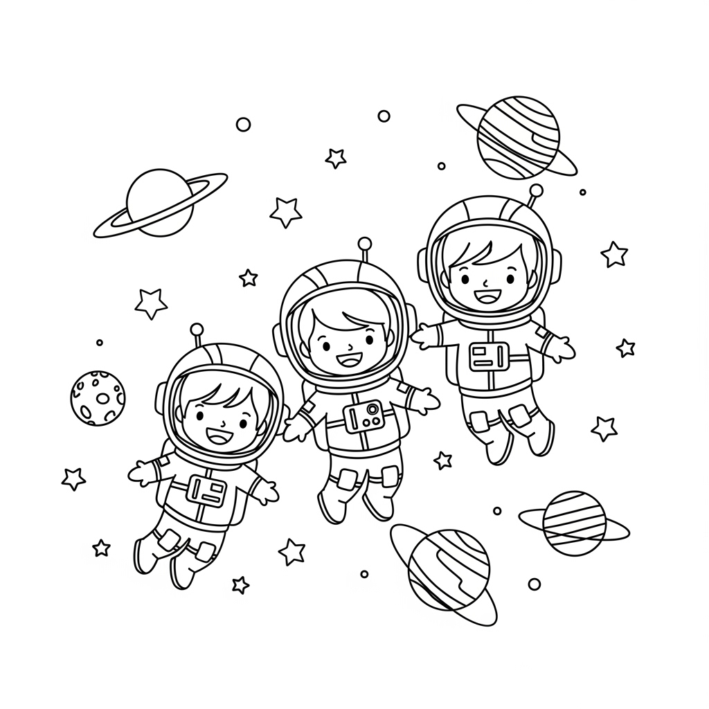 Science Explorers Coloring Pages (Free Printable) | TryColoringPages
